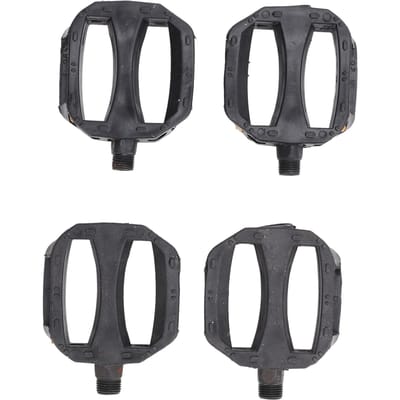 Kinderfietspedaal Antislip Kinderfietspedaal met Reflecterende Strip 12mm US Draad black