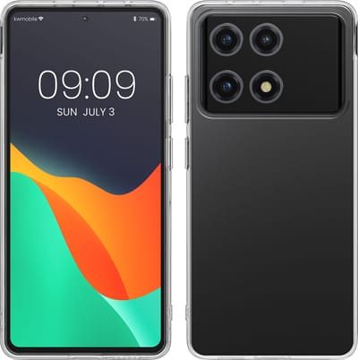 kwmobile telefoonhoesje geschikt voor Xiaomi Poco X6 Pro 5G - Hoesje voor smartphone - Back cover