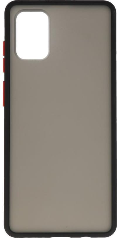 Hardcase Backcover voor Samsung Galaxy A71 Zwart
