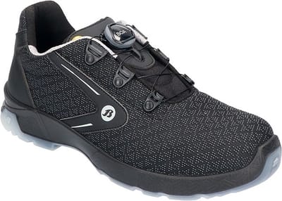 Bata Summ Seven S3 ESD Low Veiligheidsschoenen - Ultralichte Bescherming - Zwart/Grijs, Maat 41
