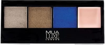 MUA Luxe Metallic Eyeshadow + Primer Palette - Elemental