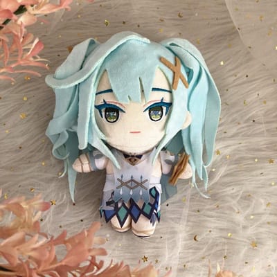Anime 20cm Genshin Impact Faruzan Cosplay Pluche Pop Speelgoed Spel Schattig Zacht Gevuld Kussen Kinderen Cadeau 20cm