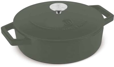 Berlinger Haus 6262 - Gietijzeren Braadpan - 26 cm - Gietijzer - Mat Green collection