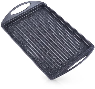 Orion Grande Serie - Granieten Grillplaat - 42x27 cm - Aluminium - Vaatwasserbestendig