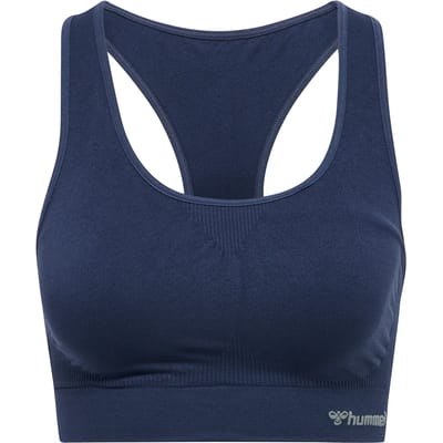 Hummel Seamless Sports Top Bra Dames - Marine | Maat: M