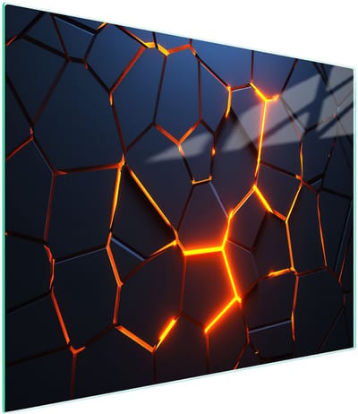TMK ArtDeko - Snijplank - 52x30 cm - Magma - Glas