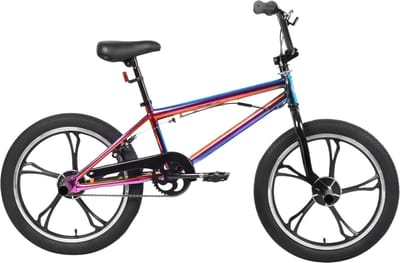 BMX-fiets – Voor kinderen 5-12 jaar – 360° rotor, freestyle, single speed – 51 cm, mix kleuren