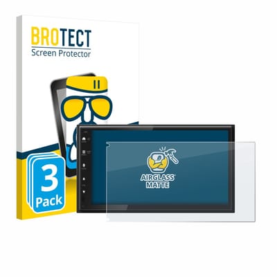 BROTECT - Screenprotector voor Kenwood DMX6523DABS - Folie Beschermfolie Beschermglas matte 3 Stuks