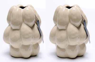 Vaas - Villa Pottery - Decoratie - Woondecoratie - Keramiek - Berber 5 Creamy