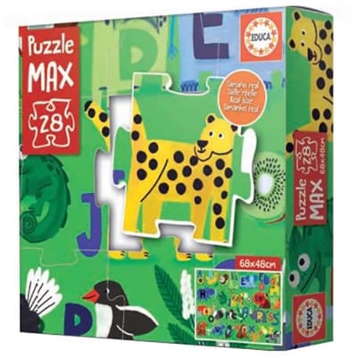 Puzzel Educa Alphabet Nature 28 Onderdelen