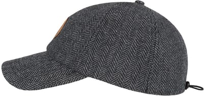 Hatland - Baseball cap voor heren - Waban - Antraciet - maat S/M (56CM)