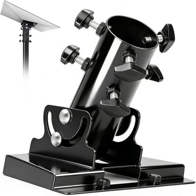 Pijp Adapter voor Starlink Gen 3, Paalmontage en Compatibel met Standard Dish V3, Geschikt voor Masten van 28-54 mm (1.1-2.1 inch) en Eenvoudige Installatie