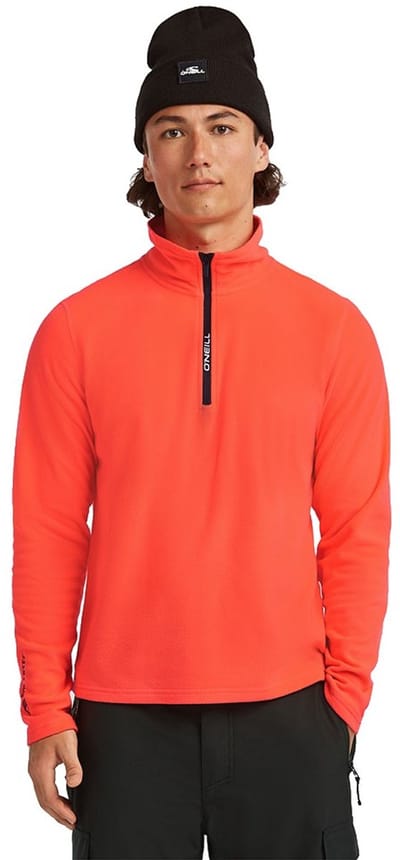 O´neill Fwc Cruz Jack´s Polartec Fleece Met Halve Rits Oranje XL Man