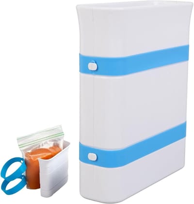 Food Block Maker - Soepcontainers zonder diepvrieszakken - Maaltijdbereidingscontainers - Vriescontainers voor voedselopslag - 2,4 x 7,3 x 8,6 inch.