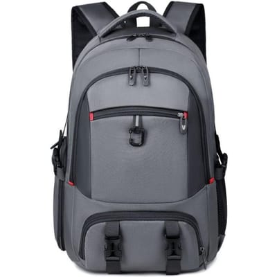 Sac à dos Sac à dos extensible Sac à dos grande capacité Sac pour ordinateur Sac à dos multifonctionnel pour hommes avec compartiment à chaussures indépendant Sac à dos grise
