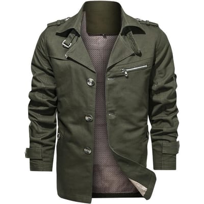 Veste décontractée pour homme en pur coton, nouvelle collection automne, grande taille, à revers, longueur moyenne 5XL gray