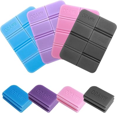 Vouwbare Kampeermat Set van 4 - XPE Schuim Zitkussen voor Waterproof Picknick, Strand, Reis en Tuinieren