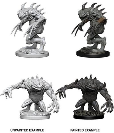 Dungeons and Dragons: Nolzur's Marvelous Miniatures - Grey Slaad and Death Slaad
