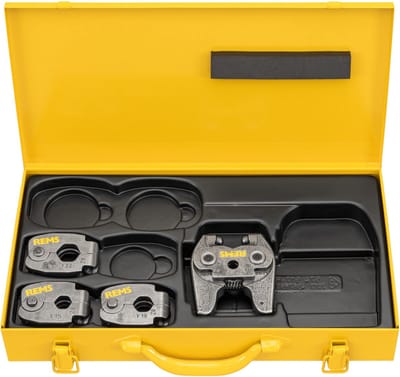 REMS persringset V 15-18-22 S Mini Z8 in plaatstalen doos ( 574612 R )