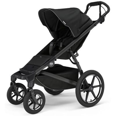 Thule Urban Glide 4 - wheel - magnetic buckle Black on Black