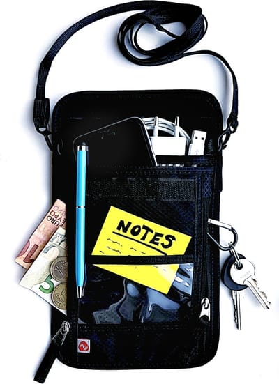 Nektasje Now4you Met RFID-bescherming – Zwart