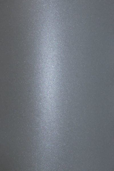 Netuno - grijs metallic papier - A4 - 21 x 29,7 cm - 20 vellen - 280 gram - Aster Metallic Grey