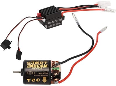 Hoogwaardige 540 Bürstenmotor voor RC Modellauto's, 320A ESC, 35T, Geschikt voor Hobbyisten en Professionals in RC Technologie, Drones en Robots