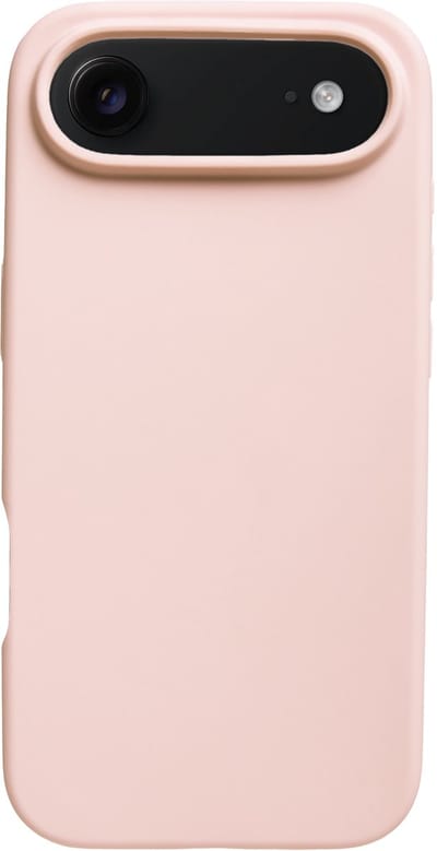 BMAX Siliconen hard case hoesje voor iPhone Air - Hardcover - Apple - Back cover - Backcover - Beschermhoesje - Telefoonhoesje - Hard case - Telefoonbescherming - Roze