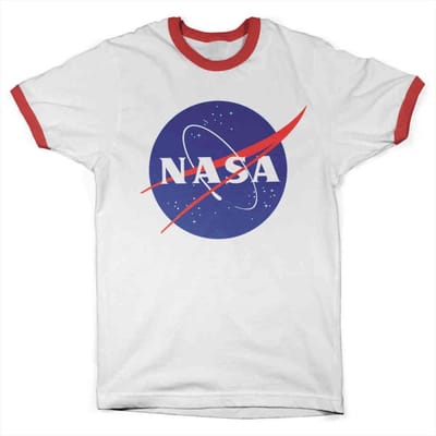 NASA Heren Tshirt -S- Insignia Wit