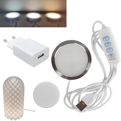 LED Verlichting Set voor 3D Printers, Lichtstrip met Aan/Uit Schakelaar, Ideaal voor 3D Print Accessoires en Modelbouw, USB Nachtlamp voor Verbeterde Verlichting tijdens het Printen