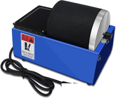 Steentrommelmachine - Edelsteenpolijstmachine - Sieraden Maken - Geluidsreducerende Emmer - 3kg - One Color