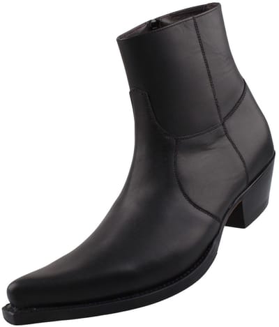 Sendra heren enkellaars 5200 zwart