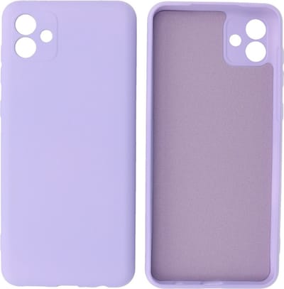 Fashion Backcover Telefoonhoesje - Color Hoesje - Geschikt voor Samsung Galaxy A04 - Paars