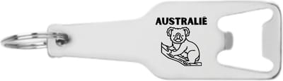 Akyol - australië flesopener - Piloot - australië cadeau - beste land - leuk cadeau voor je vriend om te geven - 105 x 25mm