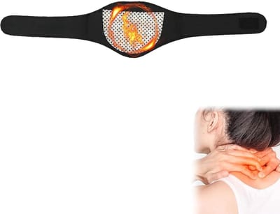Nekbandage voor warmtebescherming en pijnverlichting met zelfverwarmende eigenschappen - Verstelbare nekbrace met thermische werking