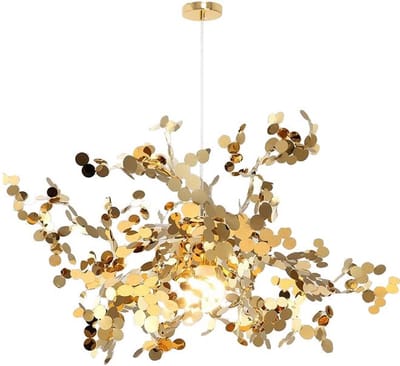 Toolight App546-3Cp Hanglamp Goud 65X65X30Cm