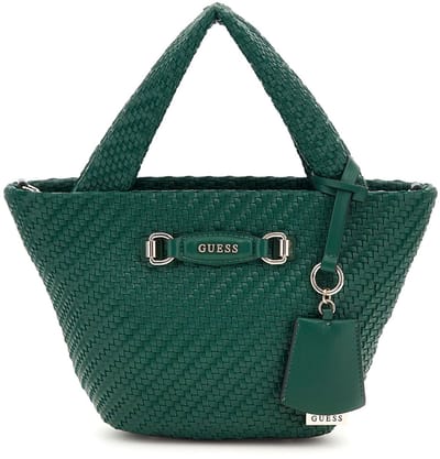 GUESS Handtas Schoudertas Francy Mini Tote Forest Donkergroen