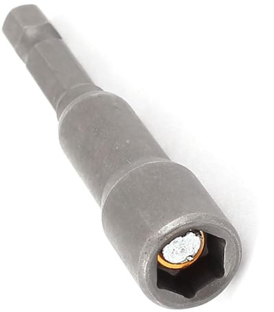 Dailygoods - 8mm Zeshoek Moer Driver Socket Adapter - Duurzaam en gebruiksvriendelijk - 65mm Lengte - Geschikt voor diverse boormachines - Perfect voo...