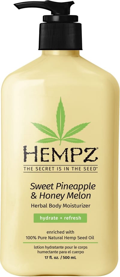 Hempz Original Sweet Pineapple & Honey Melon Herbal Body Moisturizer 500 ml - Hydraterende Crème - Body Lotion voor Dames en Heren - Hydraterend & Verzachtend - Ananas Honing Meloen