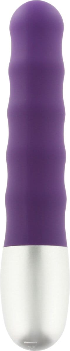 Seven Creations-Discretion Vibe Ribbed Purple-Vibrator