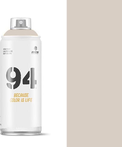 MTN94 Koala Grijs spuitverf - 400ml lage druk en matte afwerking