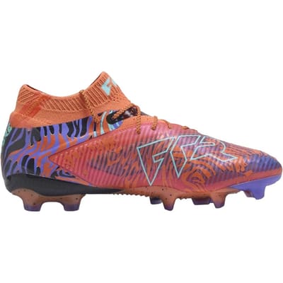 Puma Unisex Volwassene Future 8 Ultimate Firm Ground Voetbalschoenen (Oranje/Zwart)