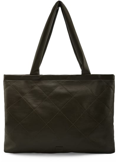 FREDsBRUDER shopper Comfy Carry Shopper Dark Kaki olijfgroen