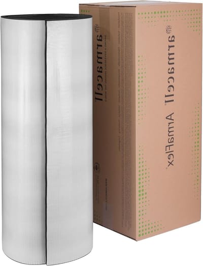 Isolatiematras Rubber - Isolatie Rubber - Energie Besparen - Zelfklevend - 2 m x 1 m - Zwart