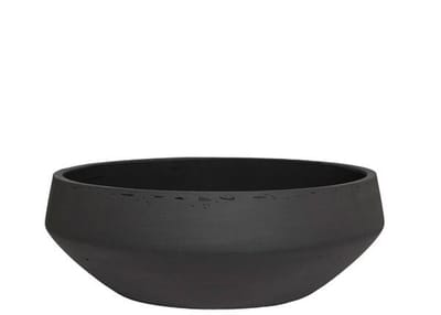 Pottery Pots - Plantenbak - Madu L - Ø45cm x H16cm - Indoor en Outdoor - Black Washed