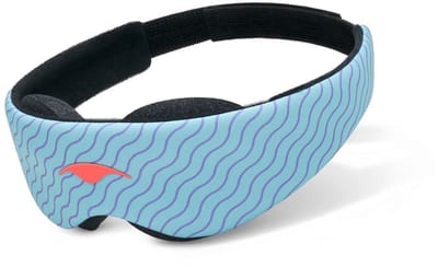 Manta KIDS Sleep Mask – Arctic Blue - Slaapmasker voor kinderen – 100% verduisterend – Geen druk op ogen – Volledig verstelbaar voor een perfecte pasvorm – Hypoallergeen – Zacht & ademend – Voor kinderen vanaf 6 jaar