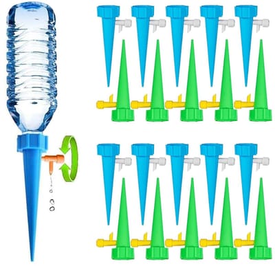 HEZIVO® Waterdruppelaar voor Planten - Druppelsysteem Kamerplanten - Watergeefsysteem - Beregening - 20-delig