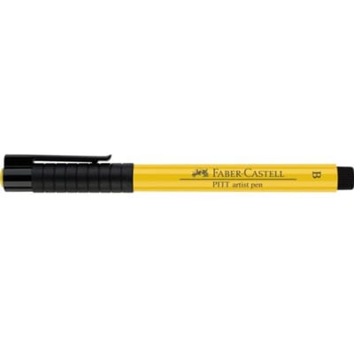 Faber-Castell tekenstift - Pitt Artist Pen - brush - cadmiumgeel - FC-167407