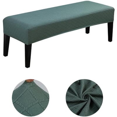 Elastische Lange Bankhoezen Zonder Armleuning Strakke Wikkel Bankhoes Stretch Flexibele Slipcovers Voor Huis Hotel Banket 100-140cm