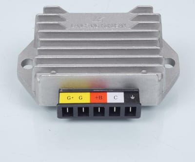 Régulateur redresseur de tension RMS Moto pour Auto Piaggio 50 Ape Tm 1985 à 1989 TL4T Neuf